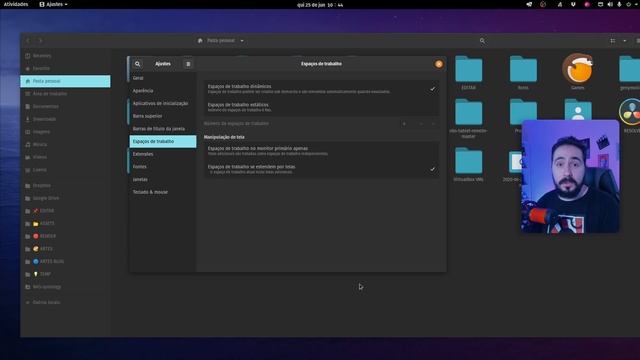 8 MODIFICAÇÕES que eu faço no meu SETUP LINUX - GNOME Tweaks смотреть онлайн