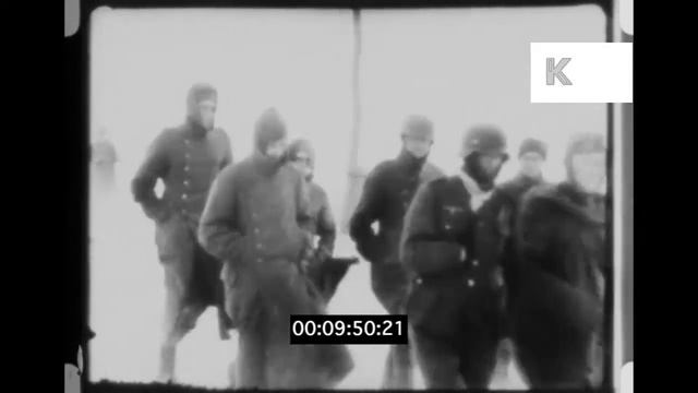 1940s Russia, German Prisoners of War, WWII, 16mm смотреть онлайн