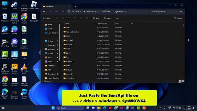 How to fix Roblox failed to load library SensApi.dll issue in windows смотреть онлайн