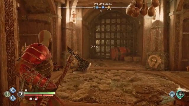 God of War Ragnarok 33 Бой Кратоса и Бергсры / русская озвучка без комментариев. смотреть онлайн