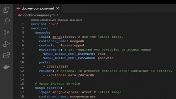 How to Setup Mongo DB and Mongo Express with Docker Compose ( MongoDB + Docker )