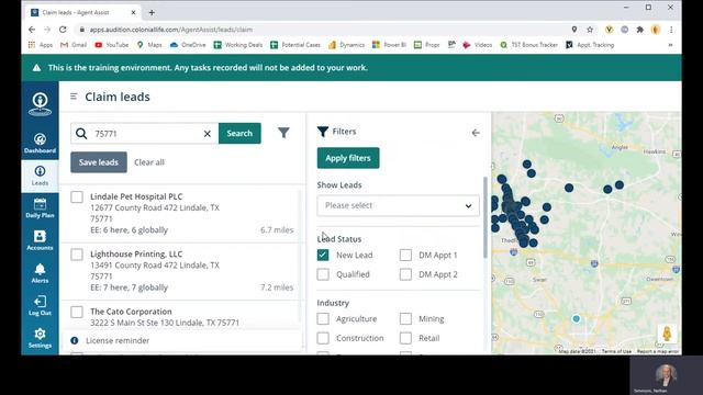 3 - Mass Claiming Leads by Location - Name/City/Zip Code/Map смотреть онлайн