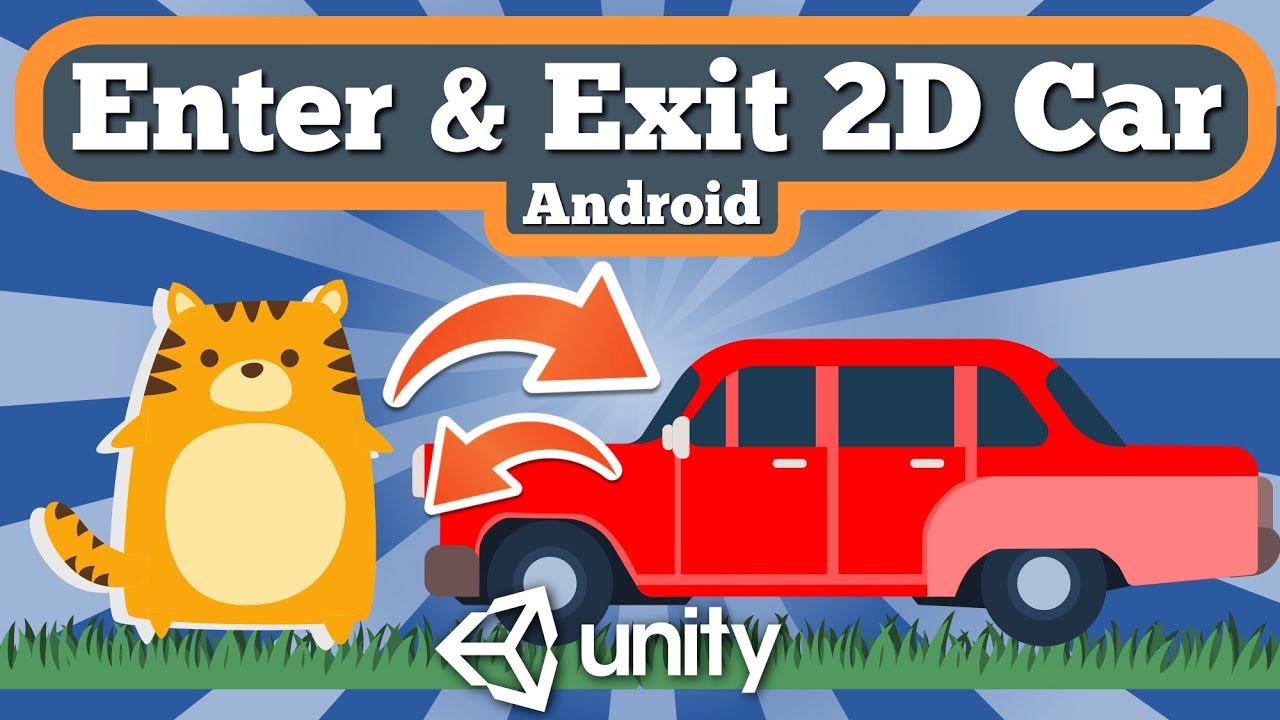 Unity 2D Tutorial How To Make A Character To Enter And To Exit A Vehicle In Simple Android Game. смотреть онлайн