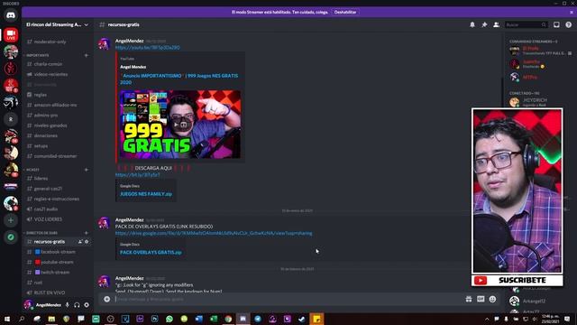 Mega PACK de OVERLAYS GRATIS 2021 / 52 OVERLAYS GRATIS PARA OBS смотреть онлайн