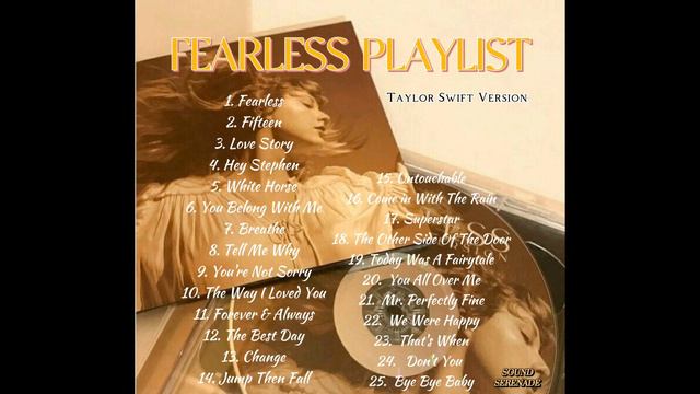 FEARLESS ALBUM (COMPLETE)- TAYLOR SWIFT VERSION смотреть онлайн