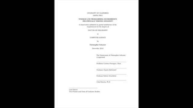 TOWARDS LIVE PROGRAMMING ENVIRONMENTS FOR STATICALLY VERIFIED JAVASCRIPT смотреть онлайн