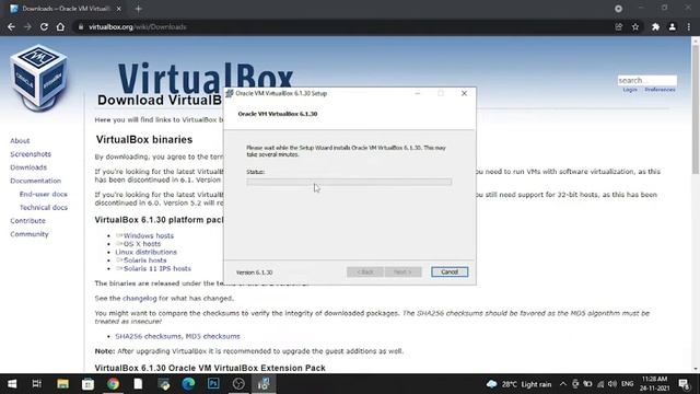 How to Install Oracle VM Virtualbox- Caadi Records смотреть онлайн