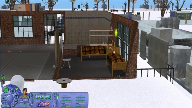 The Sims 2. Жизнь в стиле лофт #2. Живем без удобств, зарабатываем, развлекаясь. смотреть онлайн