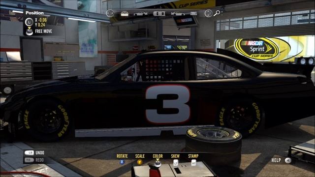 Nascar The Game 2011: Paint Booth смотреть онлайн