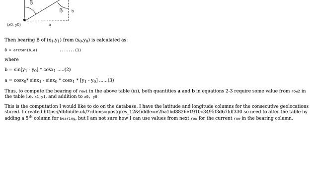 Databases: Calculating the value of a column based on consecutive values of rows in another column смотреть онлайн