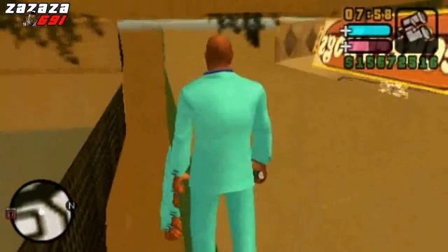 GTA VCS. Как попасть за стену торгового центра. смотреть онлайн
