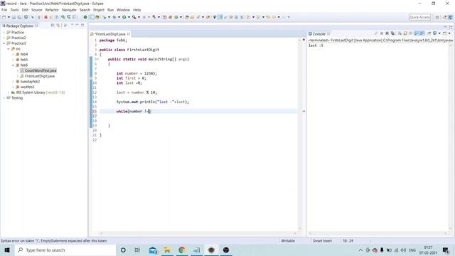 #49 Find First n Last Digit java programming #java #interviewquestion смотреть онлайн
