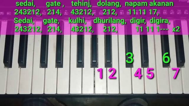 Sorhai | Sedai gate | Santali piano tutorial |2021 смотреть онлайн