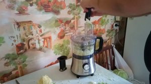 Шинковка капусты комбайном Kitfort kt-1320