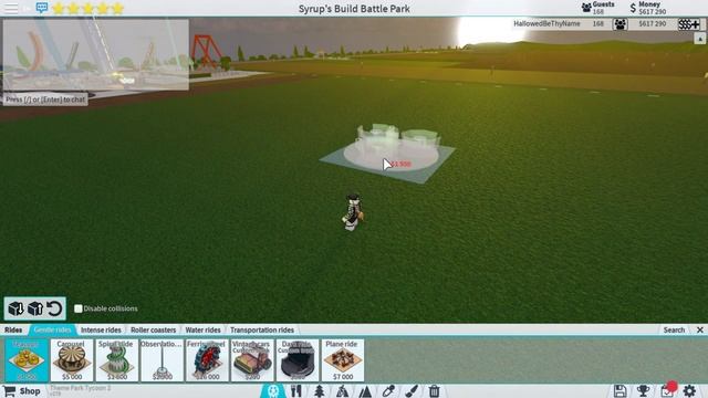 Theme Park Tycoon 2 April 20th Update + NEW ROLLERCOASTER! || ROBLOX Gameplay (with Mic) смотреть онлайн