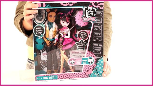 Monster High. Дракулаура и Клод (V7961) смотреть онлайн