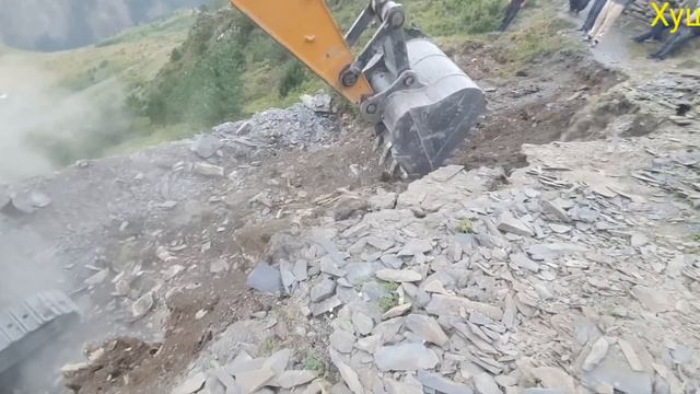 СТРОИТЕЛЬСТВО ДОРОГА В СТОРОНУ ХУШЕТ #дагестан #горы #зима #кавказ #отдых #природа #туризм #турция смотреть онлайн