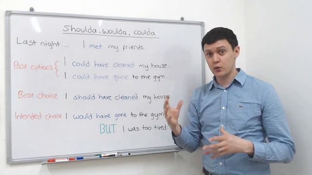 Grammar in Conversation - Shoulda, Woulda, Coulda! смотреть онлайн