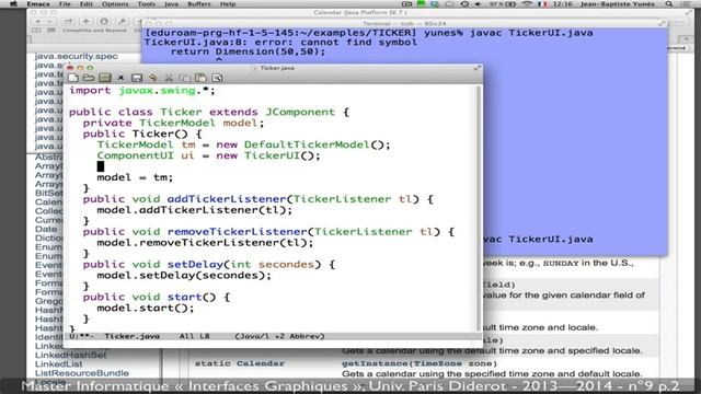 IHM GUI Java Swing n°9 p 2 Custom Component смотреть онлайн