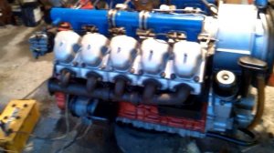 Запуск двигателя TATRA 815