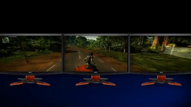 Nvidia 3D Vision Surround - 3 Monitore mit 3D-Brille im GameStar-Test смотреть онлайн