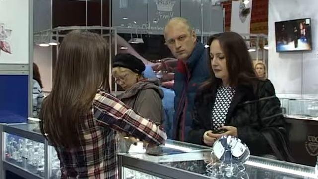 Видео сюжет Ювелирная выставка смотреть онлайн