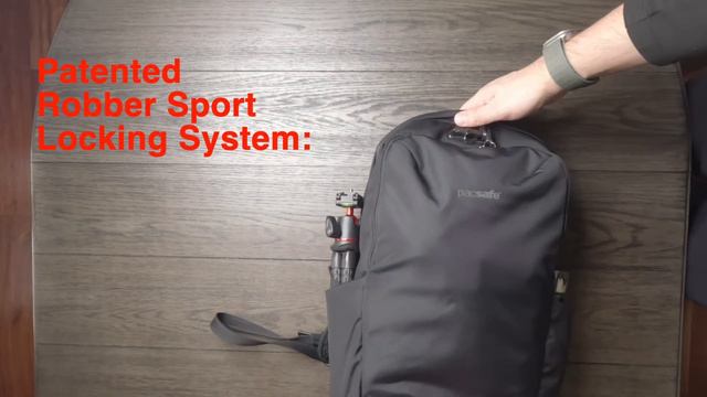Travel Safe in Europe, Abroad, and home with PacSafe Theft Proof Backpack смотреть онлайн