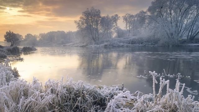 Зимняя сказка . Падает снег . смотреть онлайн