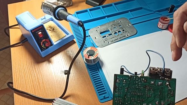 Не сложный ремонт Car Power Amplifier (автомобильный усилитель)