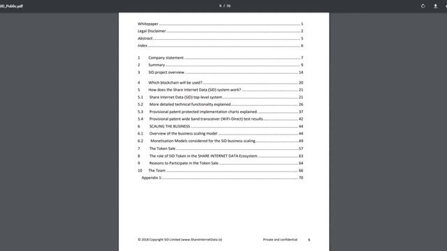 SID - Обзор ICO проекта. Белый лист - подробный анализ. смотреть онлайн