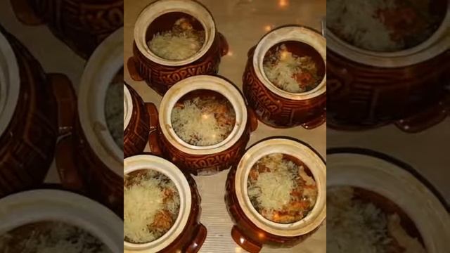 Плов в горшочках любят все. Рецепт плова. Чудо горшочек. смотреть онлайн