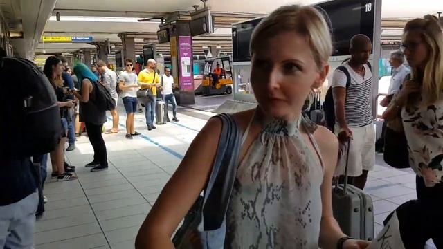 Италия остров Искья: поезд в Неаполь, паром на о. Искья часть #2 #Авиамания смотреть онлайн