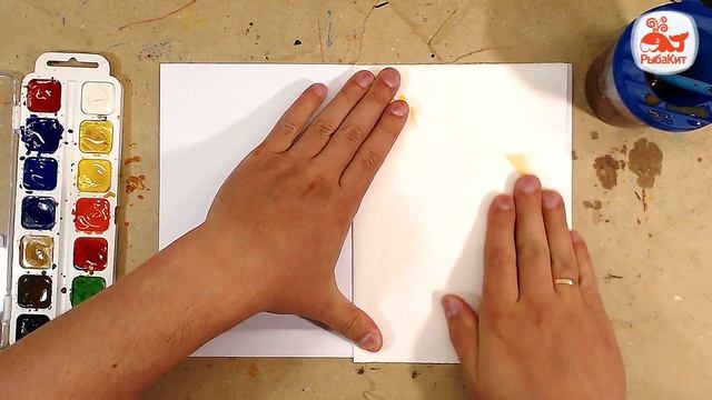 МАЛЫШ рисуем БАБОЧКУ зеркальное отражение смотреть онлайн