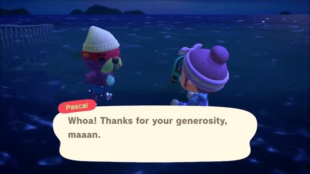 Animal Crossing New Horizons - Episode 67 (Completed Deep Sea Creatures Collection!) смотреть онлайн