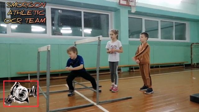 Тренировка детей в формате Ninja. смотреть онлайн