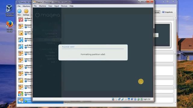 How to install Mageia 5.1 x64 on Windows 7 via VirtualBox byVS смотреть онлайн