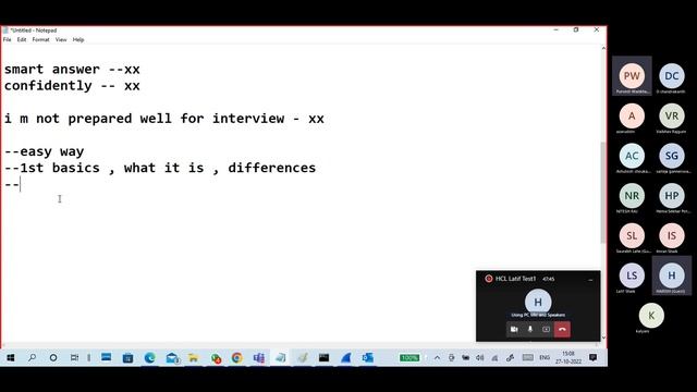 (SDB4) Interview preparation talks смотреть онлайн