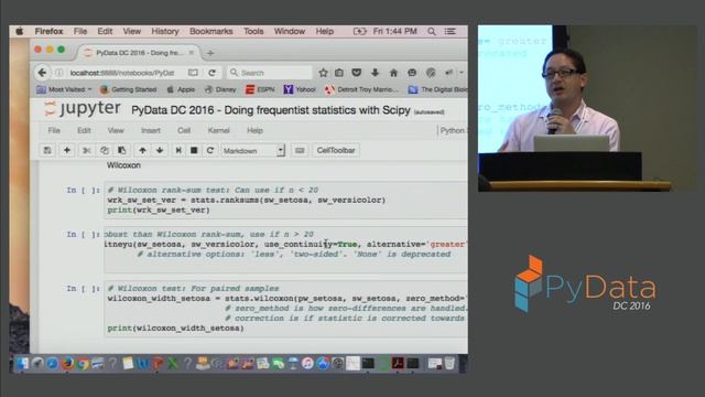 Gustavo Patino | Doing frequentist statistics with Scipy смотреть онлайн