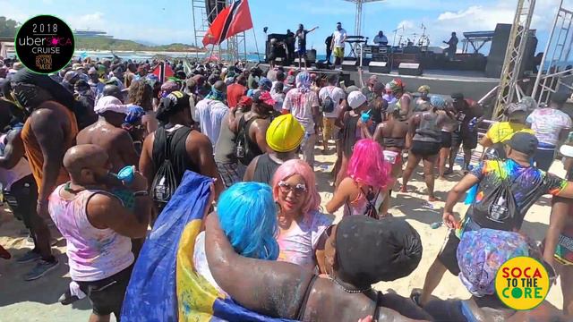 Uber Soca Cruise 2018 | Day 3 | Ship 1 | Jouvert | Patrick HYPEMAN Anthony | WAVE смотреть онлайн