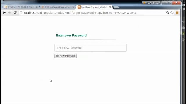 Create a Forgot Password in php Easy Tutorial Part three смотреть онлайн