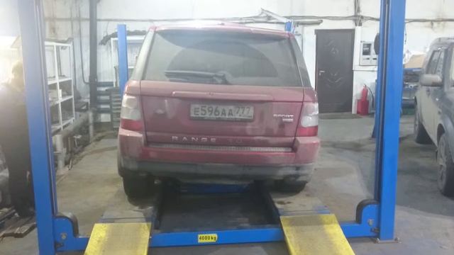Тест динамики (антикрен) Range Rover Sport смотреть онлайн