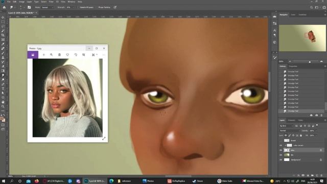 SPEED PAINT {Hundred Portraits} 3/100 смотреть онлайн