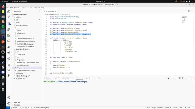 .Net Servisleri 02 - OData Challenge смотреть онлайн
