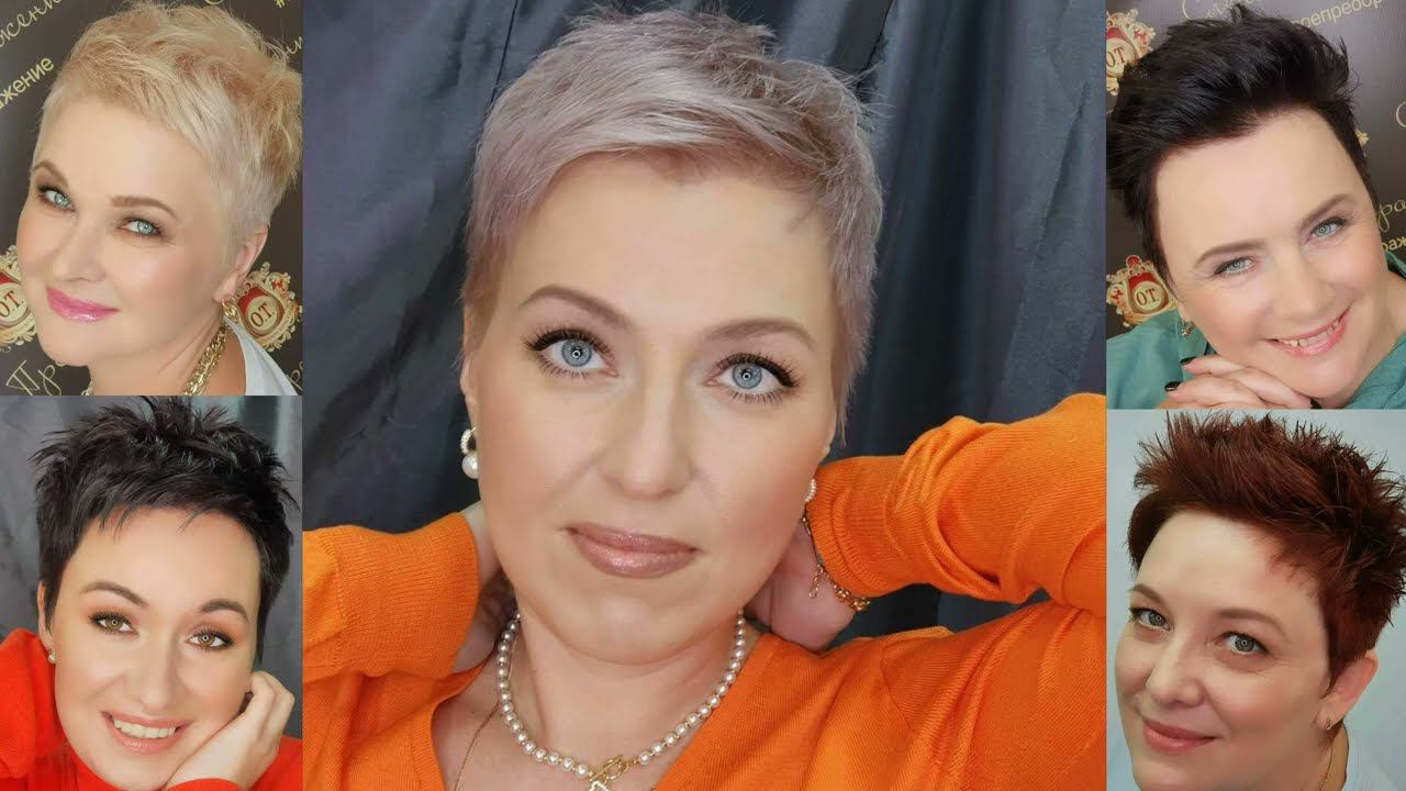 УЛЬТРАКОРОТКИЕ СТРИЖКИ 2022 ДЛЯ СМЕЛЫХ ЖЕНЩИН 40,50,60 ЛЕТ. смотреть онлайн