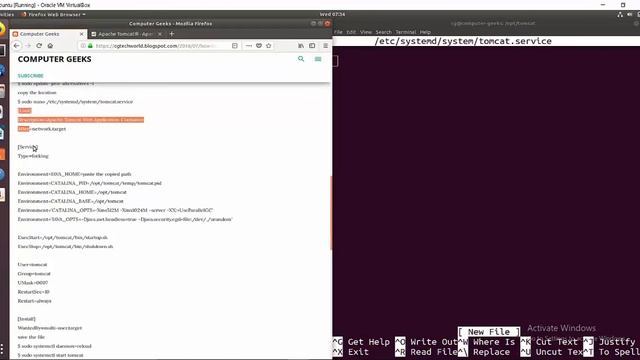 How to install Tomcat 9.0.10 in Ubuntu 18.04 | CG | English смотреть онлайн