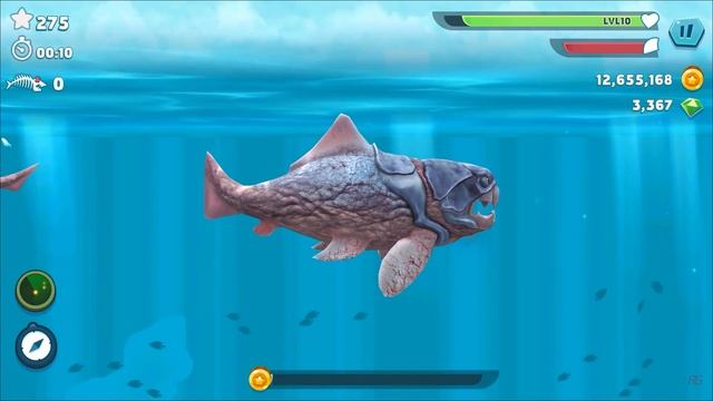 ALL SHARKS SIZE COMPARISON LEVEL 1 vs 10 vs 20 Chapter 3  Hungry Shark Evolution - Magmajira