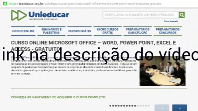 Cursos word,power point,excel e access gratuito смотреть онлайн