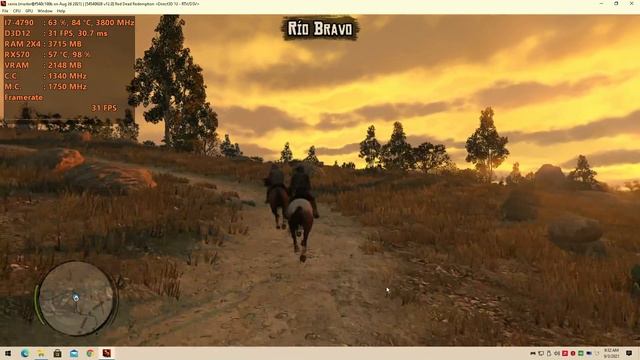 Red Dead Redemption -Xenia[XBOX 360 Emulator] - Core i7 4790 | RX-570 4GB (60FPS) смотреть онлайн