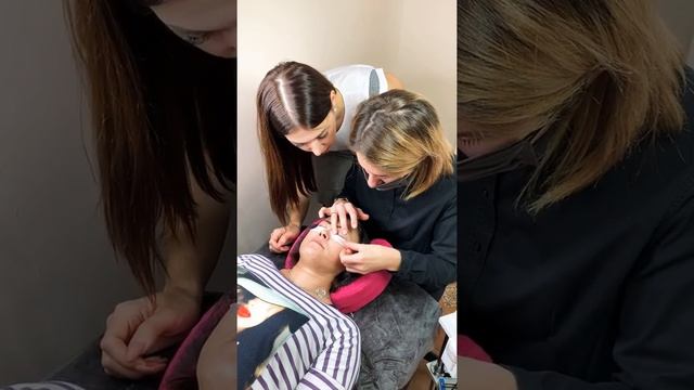 Обучение по объемному наращиванию ресниц 2Д-3Д смотреть онлайн