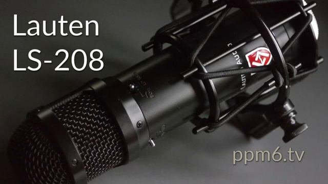 Neumann v Lauten BCM104 v LS-208. Two specialist 'close up' mics battle it out - close up. смотреть онлайн